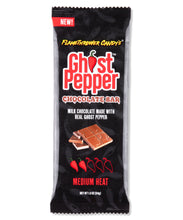 Load image into Gallery viewer, NEW! Flamethrower Candy&#39;s Ghost Pepper Chocolate Bar-Milk Chocolate